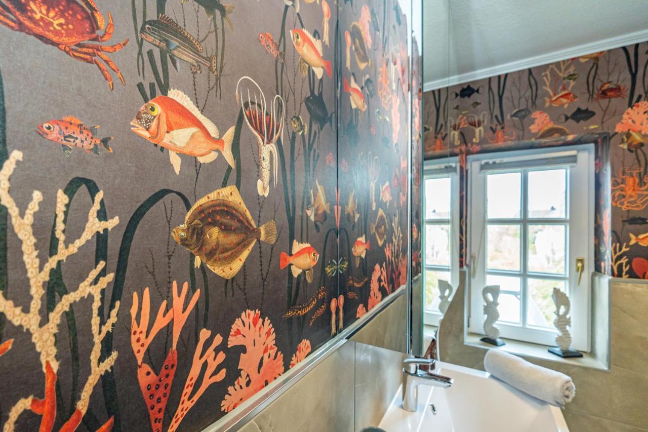 Gemuetliche Wohnung Unter Reet Mit Pool Und Sauna In ไคทุม ภายนอก รูปภาพ