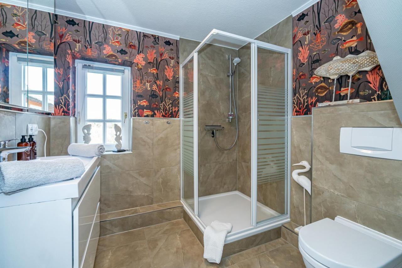 Gemuetliche Wohnung Unter Reet Mit Pool Und Sauna In ไคทุม ภายนอก รูปภาพ